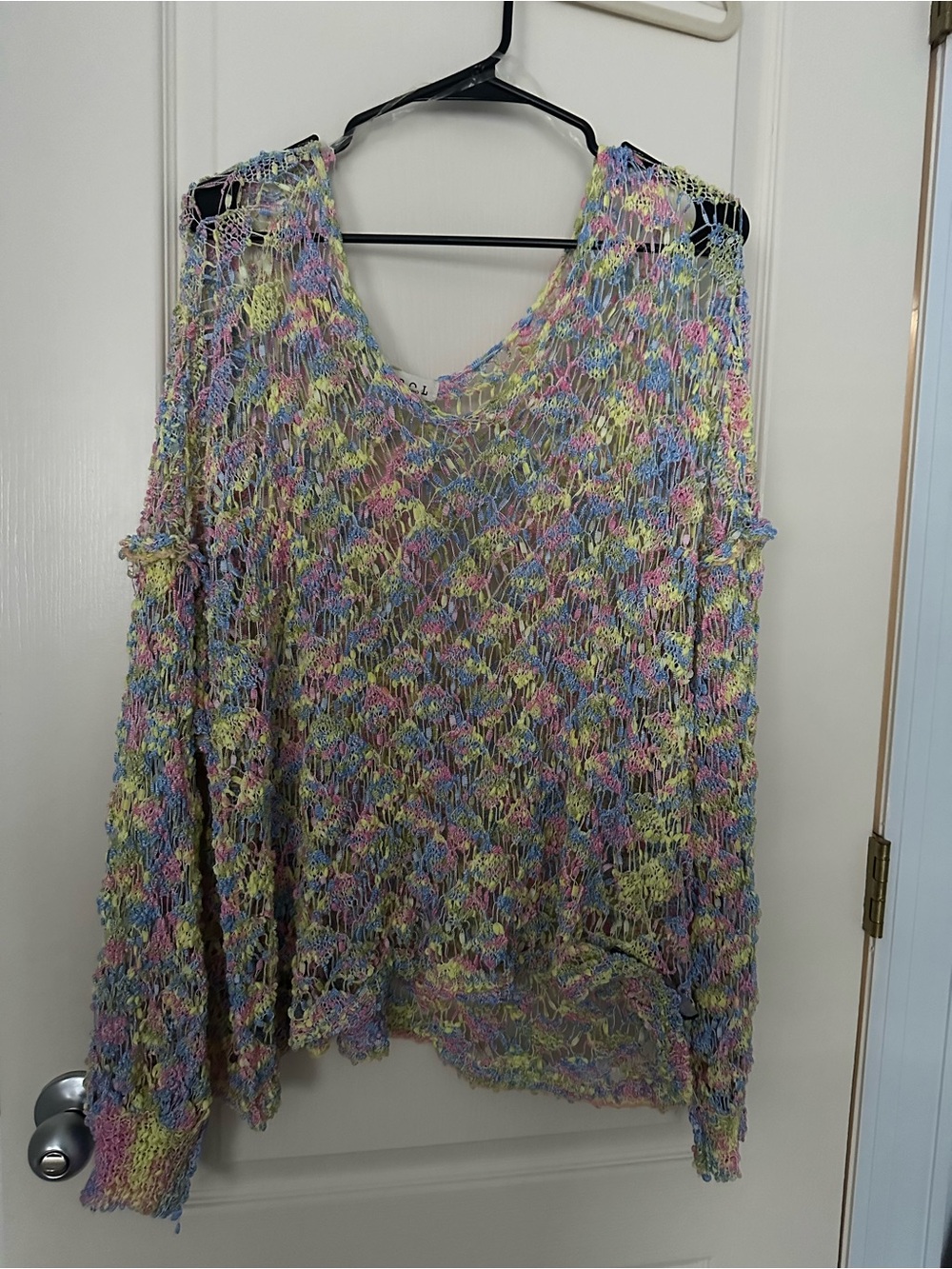 Pol Rainbow Swimsuit Coverup Size Medium